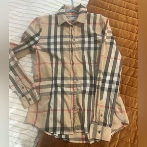Burberry button down size s